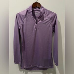 Hiskywin Women's UPF 50+Purple Long Sleeve Top Size S